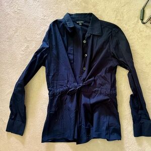 Brooks brothers Navy tie button up